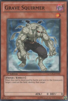 Grave Squirmer - LCGX-EN195 - Common - 1st Edition x1 - Lightly Played-image