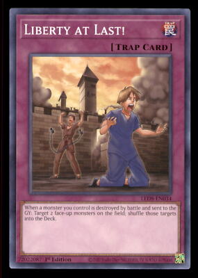 Yugioh Liberty at Last! #LED8-EN034 Legendary Duelists: Synchro Storm LP-image