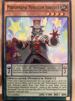Yu-Gi-Oh! TCG Performapal Pendulum Sorcerer 2016 Mega-Tins CT13-EN007 Limited...-image