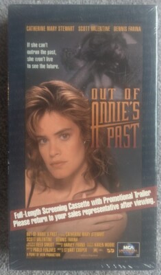 BRAND NEW Out Of Annie’s Past VHS Screener TV Movie 1995 Thriller Horror Sealed-image