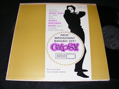 ANNIE ROSS Vocal Jazz LP w BUDDY BREGMAN Gypsy World Pacific 1959 Original-image