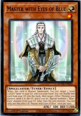 Master with Eyes of Blue #SDWD-EN014 Yugioh Near Mint or Better-image