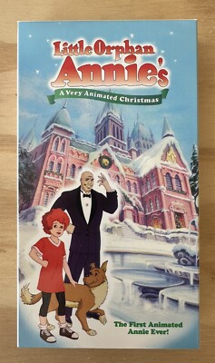 Little Orphan Annie’s A Very Animated Christmas VHS - First Animated Annie HGV-image