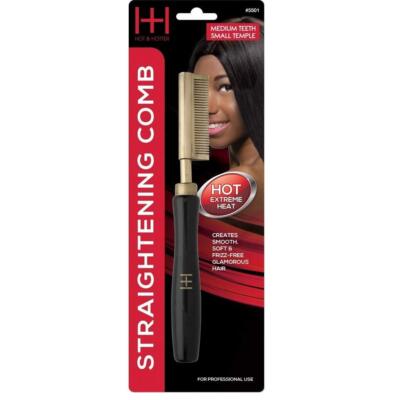 	Annie- Straightening Comb - Medium Teeth - Both Long and Short Hair - Frizz ...-image
