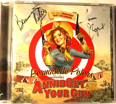 Annie Get Your Gun 1999 Broadway Revival Cast Soundtrack Signed Autographed Bern-image