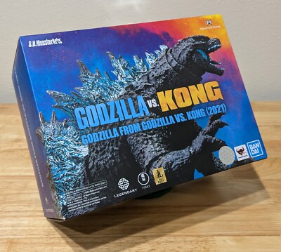 Bandai S.H. MonsterArts Godzilla 2021 Articulated Figure (Godzilla Vs. Kong)-image