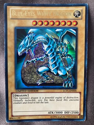 Yu-Gi-Oh! TCG Blue Eyes White Dragon LC01-EN004 Ultra Rare Card-image