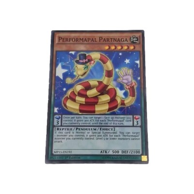 Yu-Gi-Oh! Performapal Partnaga - 2015 Mega-Tins MP15-EN192 Common 1st Edition-image