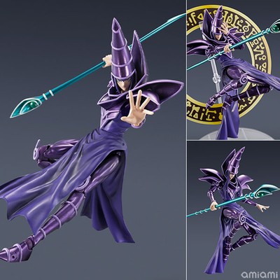 BANDAI SPIRITS S.H.MonsterArts Dark Magician Yu-Gi-Oh! Duel Monsters-image