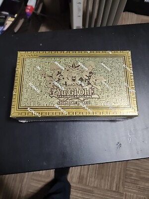 Konami Yu-Gi-Oh! Trading Cards Legendary Decks II Box - Gold-image