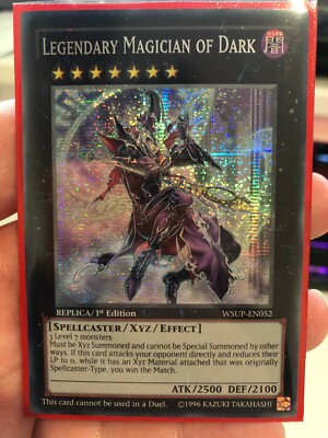 Yu-gi-oh Legendary Magician of Dark WSUP-EN052 1st Ed-image