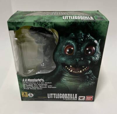 Figure Bandai Little Godzilla & Crystal 2012 S.H Monster Arts with Box-image