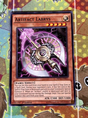 Yugioh Artifact Labrys MP15-EN011 Single-image