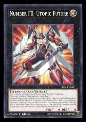 Yugioh Number F0: Utopic Future #LED6-EN039 Legendary Duelists: Magical Hero LP-image
