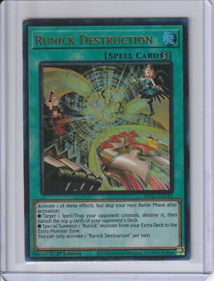 Runick Destruction MP23-EN243 25th Anniversary Tin: Dueling Heroes Mega Pack-image