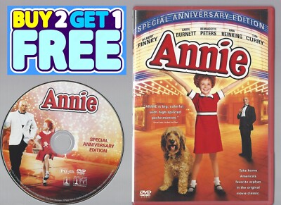 Annie (DVD, 2004, Special Anniversary Edition) Carol Burnett Disc & Cover Only-image