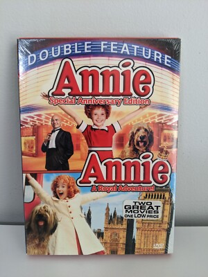 Annie & Annie Royal Adventure Double Feature DVD New Sealed-image