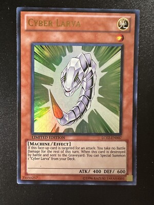 Yugioh! Cyber Larva - LC02-EN007 - Ultra Rare - Limited Edition-image