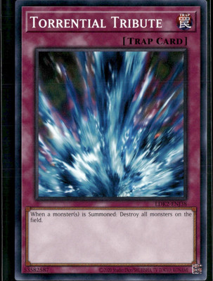 Yu-Gi-Oh! Torrential Tribute (Red) LDK2-ENJ38 Common Unlimited NM-image