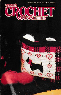 Annie's Crochet Newsletter Magazine November-December 1990 No. 48-image