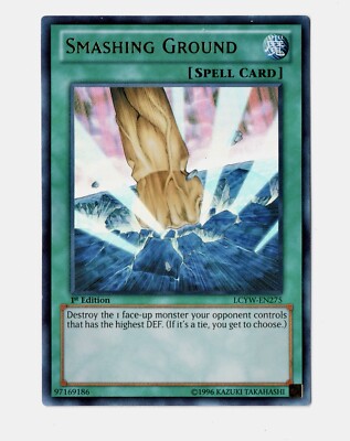 Yugioh! Smashing Ground - LCYW-EN275 - Ultra Rare - Legendary Collection 3-image