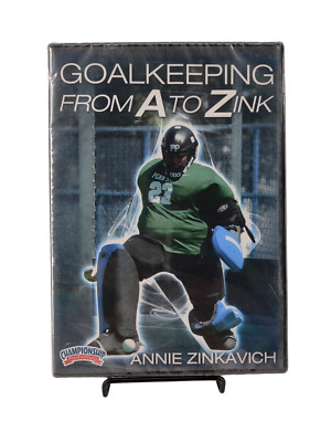 Goalkeeping From A to Zink DVD Annie Zinkavich New Field Hockey. New Sealed-image