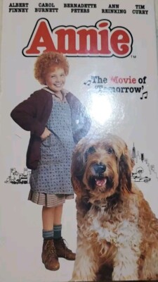 Annie The Movie of Tomorrow VHS Albert Finney PG 1994 Columbia Pictures-image