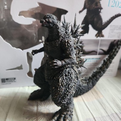 Bandai S.H. MonsterArts Godzilla 2023 Figure 15cm Dark Gray Collectible-image