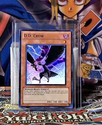 Yu-Gi-Oh! D.D. CROW (LCGX-EN234) SUPER RARE - LEGENDARY COLLECTION - Pack Fresh-image