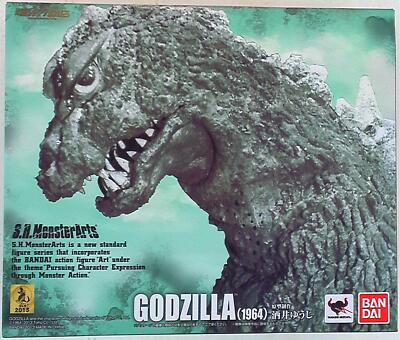 BANDAI S.H.MonsterArts GODZILLA 1964 Tamashii Nation Limited Figure Yuuji Sakai-image