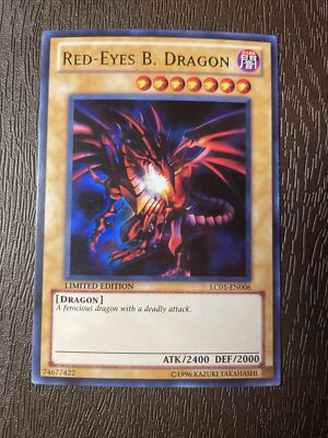 1x Red-Eyes B. Dragon - LC01-EN006 - Ultra Rare - Limited Edition NM YuGiOh!-image