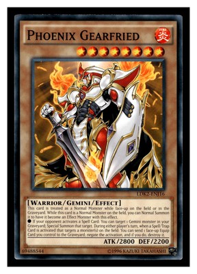 2016 Yu-Gi-Oh! #LDK2-ENJ16 Phoenix Gearfried-image