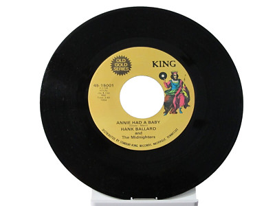 45 RECORD - HANK BALLARD AND THE MIDNIGHTERS - ANNIE HAD A BABY-image