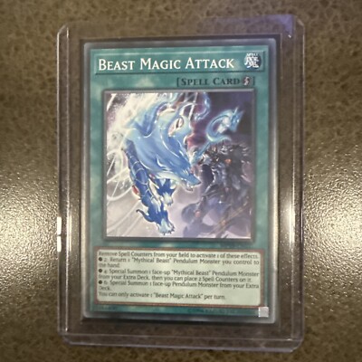 YuGiOh! - Beast Magic Attack - MP19-EN121 - Common 1st Edi. - Spell-image
