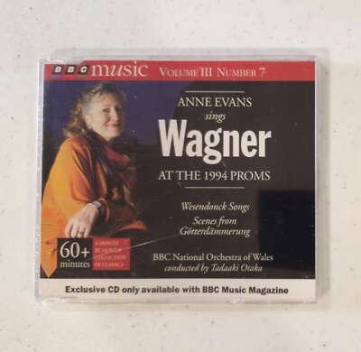 BBC MUSIC MAGAZINE VOL III #7 Annie Evans Sings Wagner 1994 PROMS CD 2964 SEALED-image