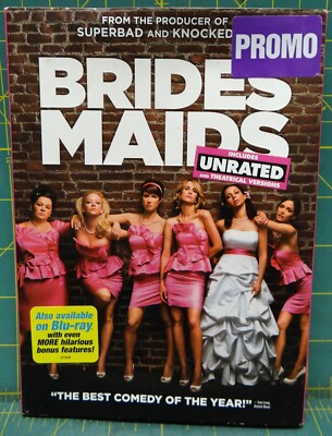 Bridesmaids 2011 DVD Includes Unrated and Theatrical Versions 2 hours 5 minutes-image