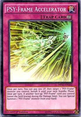 PSY-Frame Accelerator MP17-EN162 Yu-Gi-Oh! Light Play 1st Edition-image