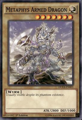 Yu-Gi-Oh! Metaphys Armed Dragon DUEA-EN003 Common 1st Edition NM-image