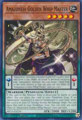 Amazoness Golden Whip Master MP23-EN219-image
