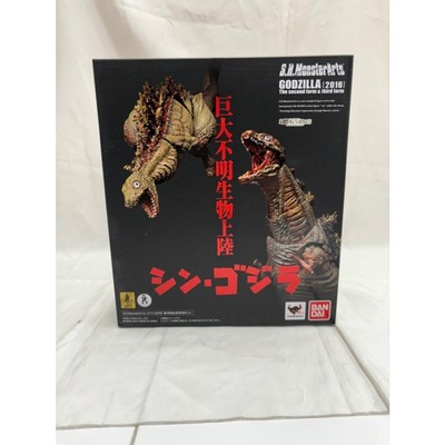 Used Opened Item S.H.Monsterarts Godzilla 2016 2Nd And 3Rd Form Set Shin Tamashi-image