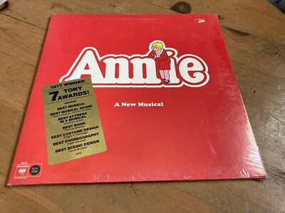 Annie Musical Score LP 1977 CBS Records Charles Strouse-image