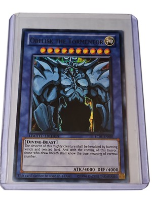 🔥Obelisk the Tormentor (Quarter Century Secret Rare LC01-EN001 Legendary -image
