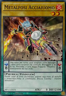 Metalfosi Acciaiuomo - Common - 2017 Mega-Tin Mega Pack - MP17-IT076 Ita New-image