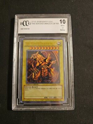 2010 Yu-GI-Oh Legendary Collection The Winged Dragon of Ra BCCG 10 LC01-EN003-image