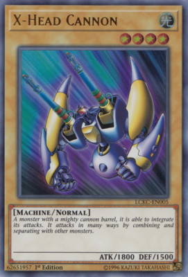 YUGIOH X-Head Cannon : LCKC-EN005 : UR 1st-ED NM-image