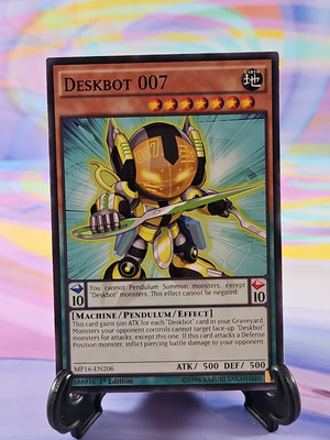 Yu-Gi-Oh TCG Card | Deskbot 007 MP16-EN206 First Edition-image