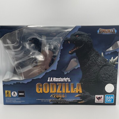 S.H.Monster Arts Godzilla 2004 Figure 160mm Godzilla Final Wars Bandai-image