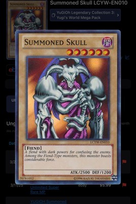 Summoned Skull LCYW-EN010 Legendary Collection 3: Yugi's World Unlimited-image