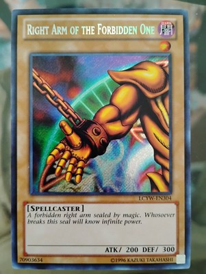 Right Arm of the Forbidden One LCYW-EN304 Yu-Gi-Oh Legendary Collection 3-image