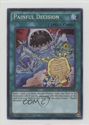 Painful Decision YuGiOh Mega-Tin Mega Pack #MP16-EN151 0u9-image